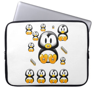 Funda Para Portátil Pingüino de manga para portátiles