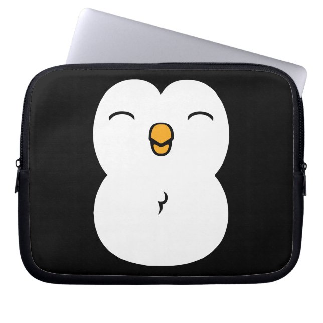 Funda Para Portátil Pingüino lindo (Frente)