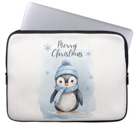 Funda Para Portátil "Pingüino lindo"