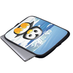 Funda Para Portátil Pingüino lindo del bebé