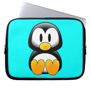 Funda Para Portátil Pingüino lindo del dibujo animado del bebé