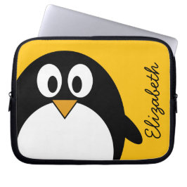 Funda Para Portátil Pingüino lindo y moderno del dibujo animado