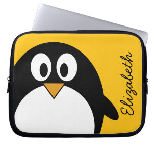 Funda Para Portátil Pingüino lindo y moderno del dibujo animado