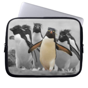 Funda Para Portátil Pingüinos de Rockhopper