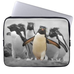 Funda Para Portátil Pingüinos de Rockhopper