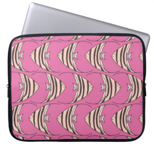 Funda para portátil Pink Angel Fish