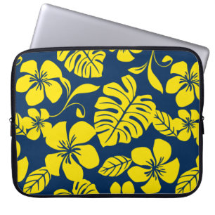 FUNDA PARA PORTÁTIL PINK BIKINI (AZUL OSCURO/AMARILLO)