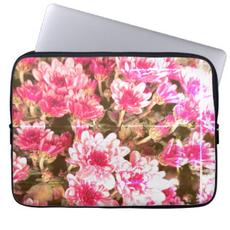 Funda Para Portátil Pink Floral Bloom Pattern – Soft Botanical Design
