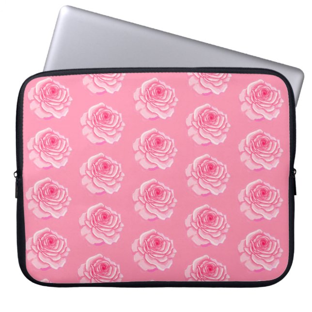 Funda Para Portátil Pink roses (Frente)