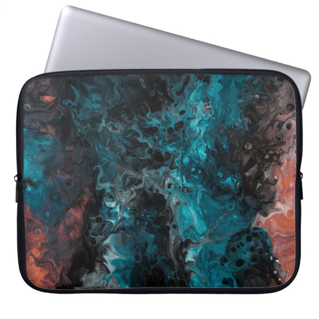 Funda Para Portátil Pintado acrílico (Frente)