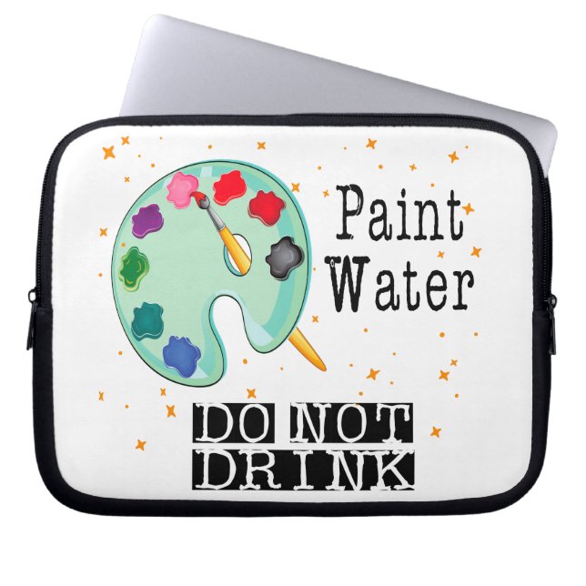 Funda Para Portátil Pintar agua no beber (Frente)