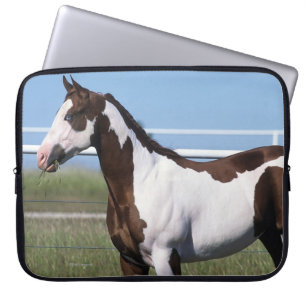 Funda Para Portátil Pinte la situación del caballo