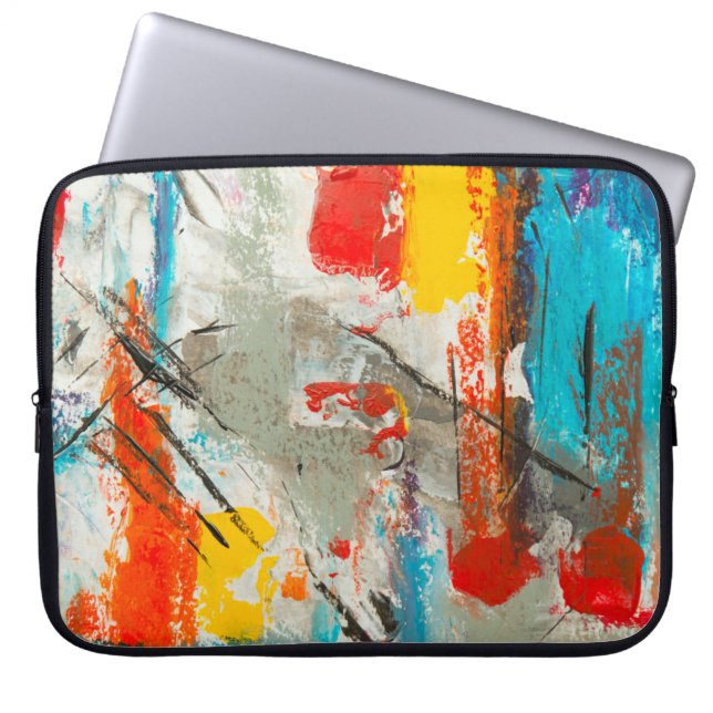 Funda Para Portátil Pintura abstracta (Frente)