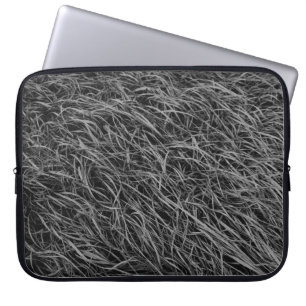 Funda Para Portátil Pintura abstracta en blanco y negro