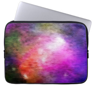 Funda Para Portátil Pintura abstracta Resumen colorido del artículo