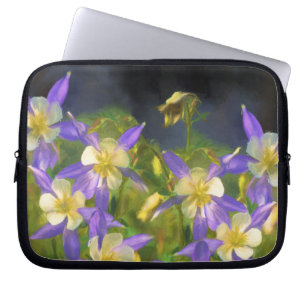 Funda Para Portátil Pintura Colorado Blue Columbine - Arte Original