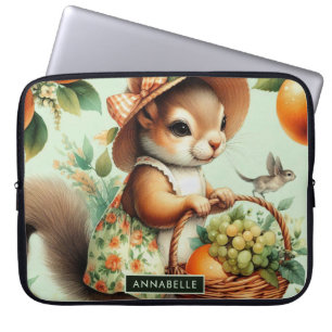 Funda Para Portátil Pintura de ardilla virgen