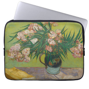 Funda Para Portátil Pintura de flores de adelfa de Vincent Van Gogh