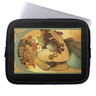 Funda Para Portátil Pintura de fruta de Alphonse Mucha