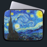 Funda Para Portátil Pintura de Guay Starry Night Vincent Van Gogh<br><div class="desc">Noche estrellada de Vincent Van Gogh pintura fresco viejo maestro arte de la obra maestra bello impresionismo retorcido dolor pintura vibrante color saturado hermosa calidad paisaje de alta resolución paisaje paisaje arte post decoración</div>