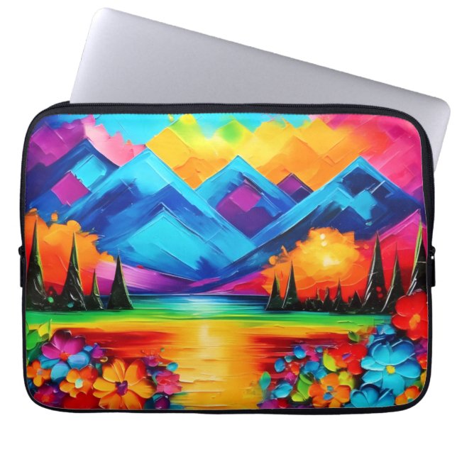 Funda Para Portátil Pintura de Horizonte Dreamscape (Frente)