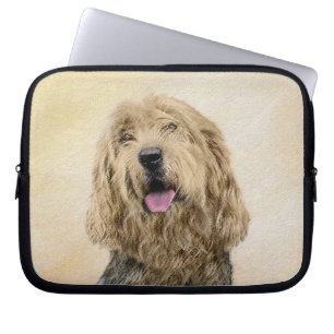 Funda Para Portátil Pintura de otros lugares - Arte de perros original