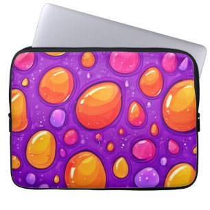 Funda Para Portátil Pintura de Personalizado Vivid Raindrop