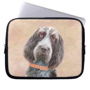 Funda Para Portátil Pintura de Spinone Italiano - Arte de Perro Origin