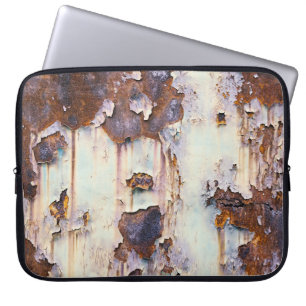 Funda Para Portátil Pintura descascarilladora del vagón de tren Rusty