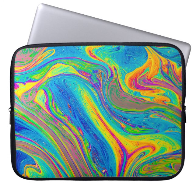 Funda Para Portátil Pintura multicolor (Frente)