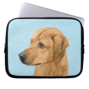 Funda Para Portátil Pintura Ridgeback Rhodesiana - Arte Perro Original
