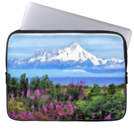 Funda Para Portátil Pintura surrealista de Alaskan Wilderic
