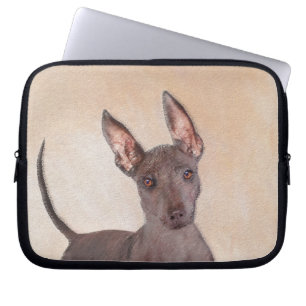 Funda Para Portátil Pintura Xoloitzcuintli - Arte Perro Original Cuto