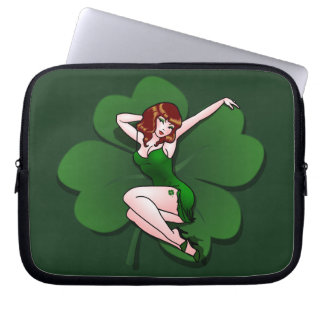 Funda Para Portátil Pinup Chica Portátil Sleeve Lucky Pinup Funda port