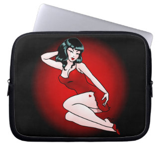 Funda Para Portátil Pinup Chica Portátil Sleeve Retro Pinup Funda port
