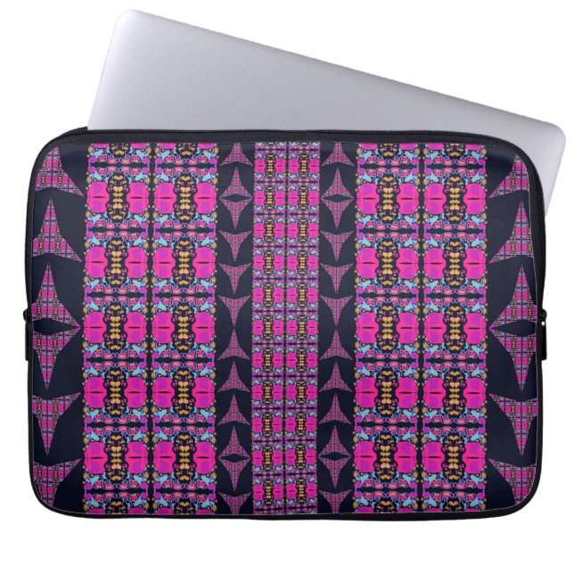 Funda Para Portátil Pinwheels Florales Surtidos (Frente)