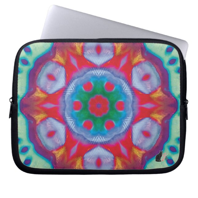 Funda para portátil Pippin Kaleidoscope (Frente)