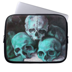 Funda Para Portátil Pirámide de las calaveras después de Cezanne