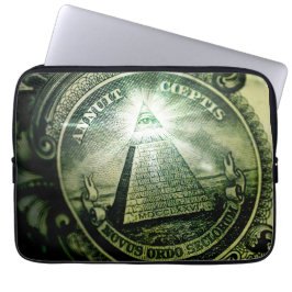 Funda Para Portátil Pirámide del dinero "Ojo de la Providencia"