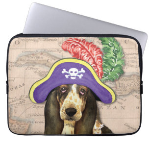 Funda Para Portátil Pirata Hound Basset