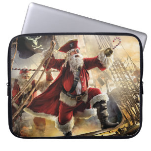 Funda Para Portátil Pirata Santa