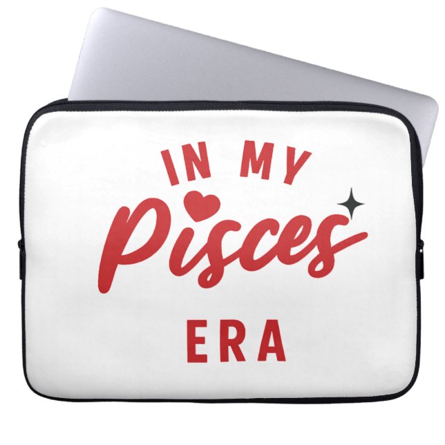 Funda Para Portátil Pisces era Laptop Cover ,Pisces birthday gift (Frente)