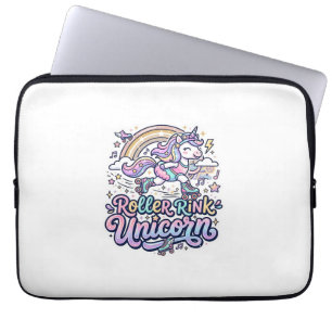 Funda Para Portátil Pista de patinaje Unicornio Unicornio Pegatina vec