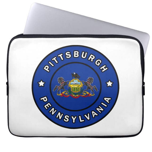 Funda Para Portátil Pittsburgh Pennsylvania (Frente)