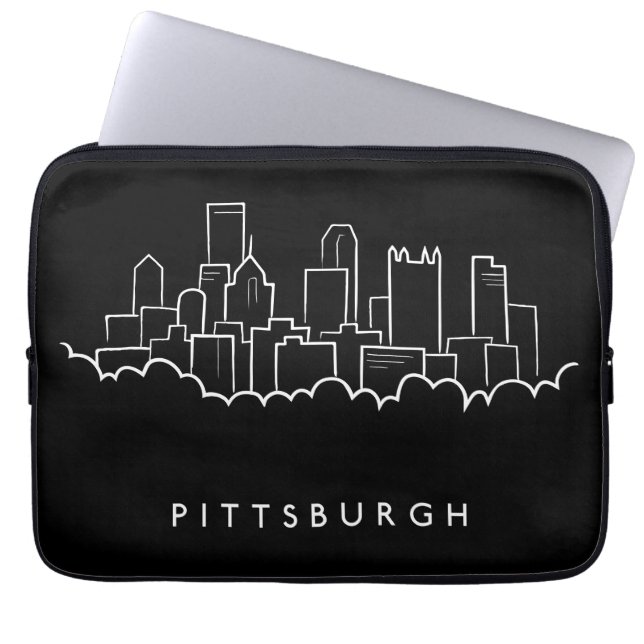 Funda Para Portátil Pittsburgh Pennsylvania (Frente)