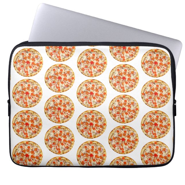 Funda Para Portátil Pizza (Frente)