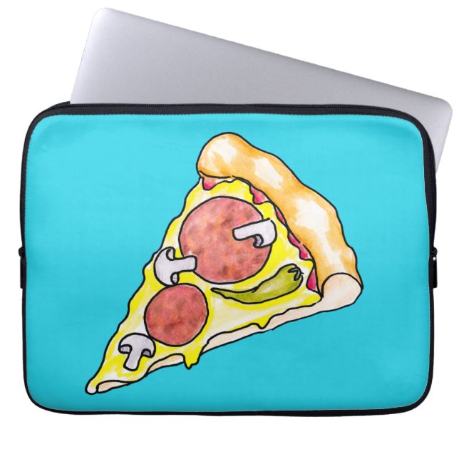 Funda Para Portátil Pizza (Frente)