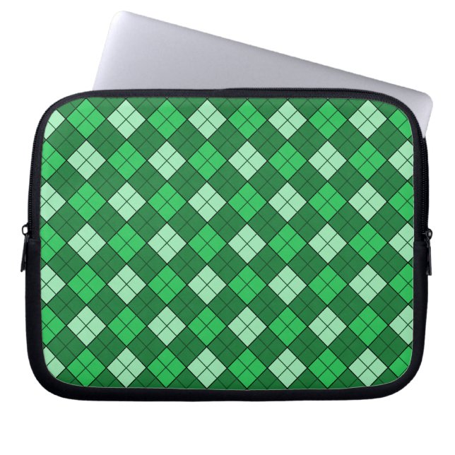 Funda Para Portátil Placa verde (Frente)