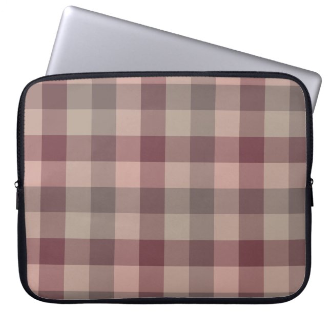 Funda Para Portátil Plaid de blushwood (Frente)