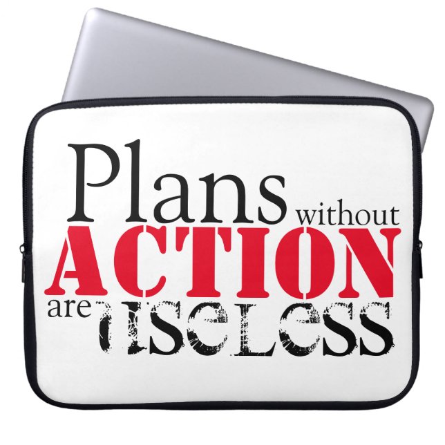 Funda para portátil Plan Action (Frente)